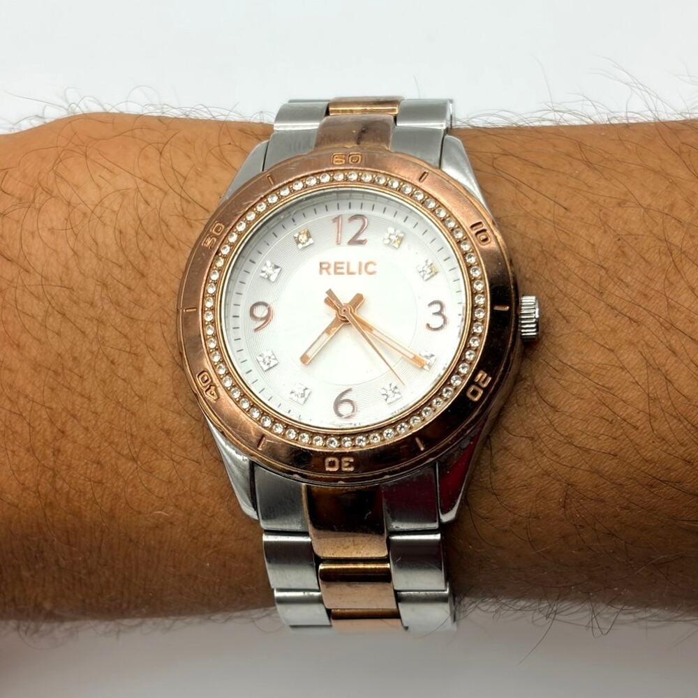 Gold & Silver Relic Watch